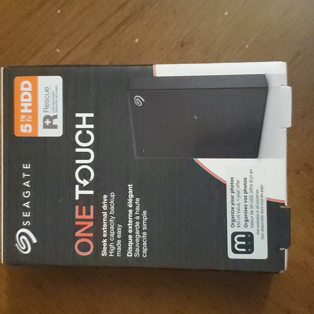 SEAGATE ONE TOUCH 5TB